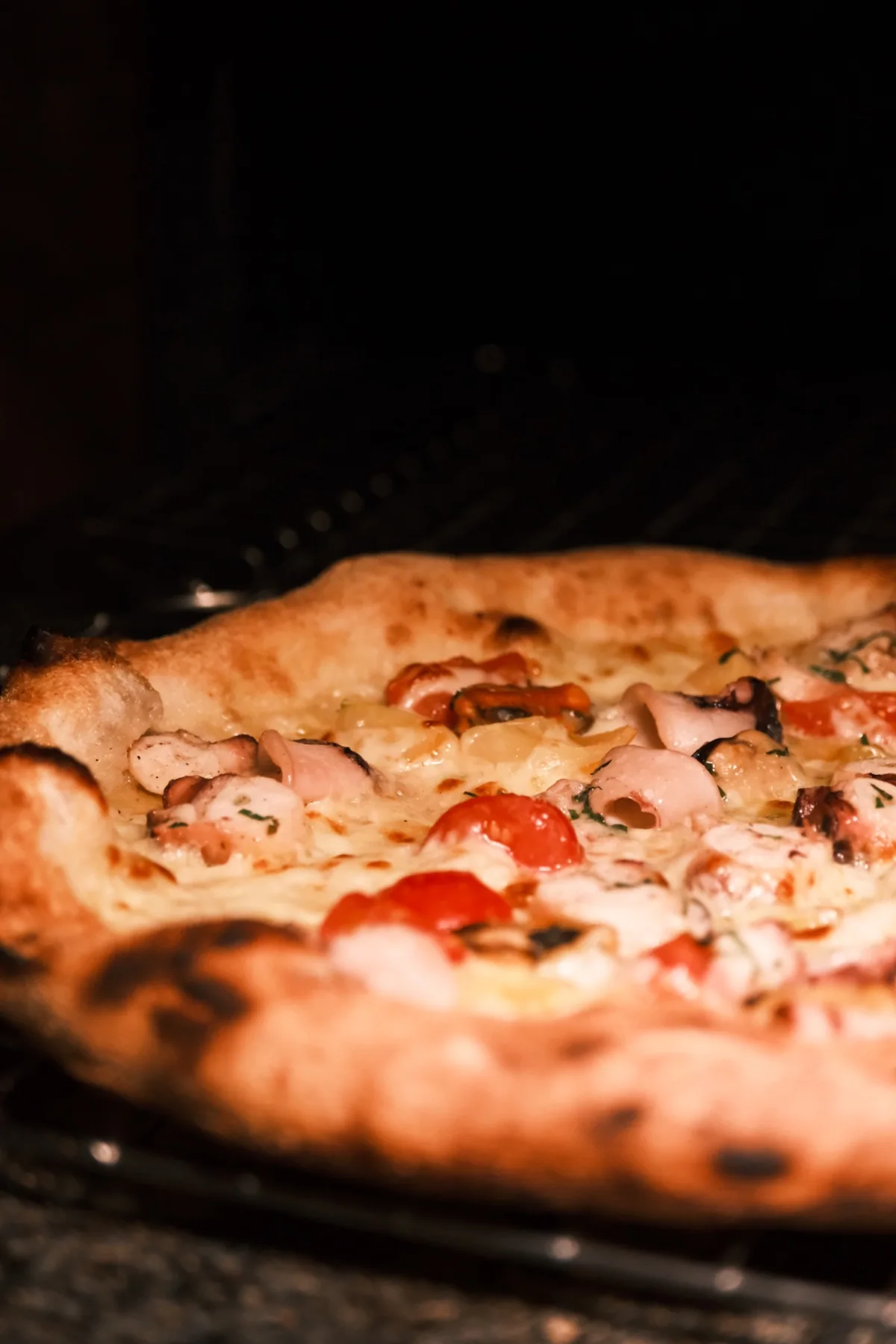 Pizza appena sfornata